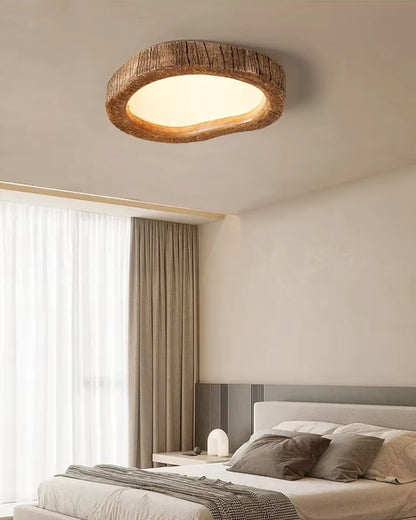 Holzlampe Japandi Stil Minimalistisch Dimmbar
