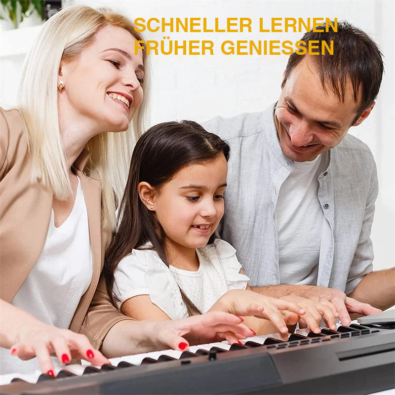 Klavier Etiketten Silikon Abnehmbar 88 Tasten