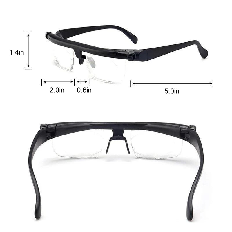 Lesebrille Verstellbar Unisex für Mann und Frau