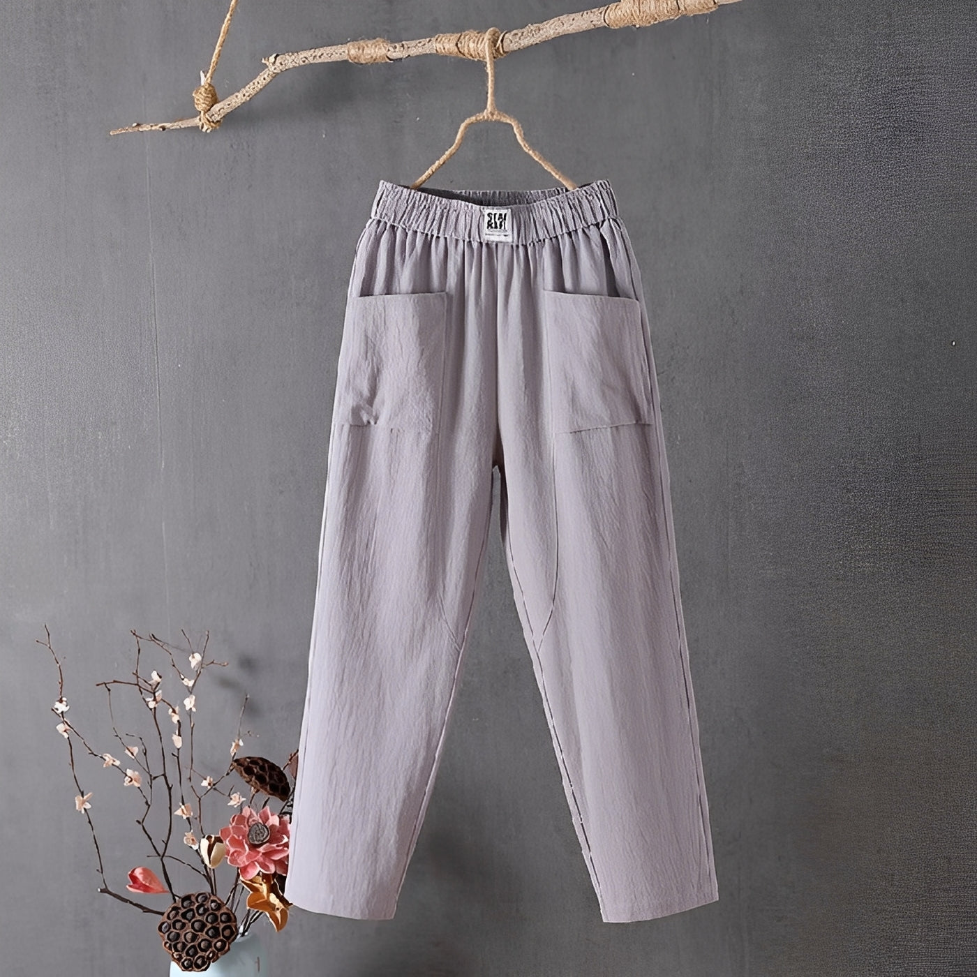Bequeme Damen Freizeithose Elastisch Komfortabel