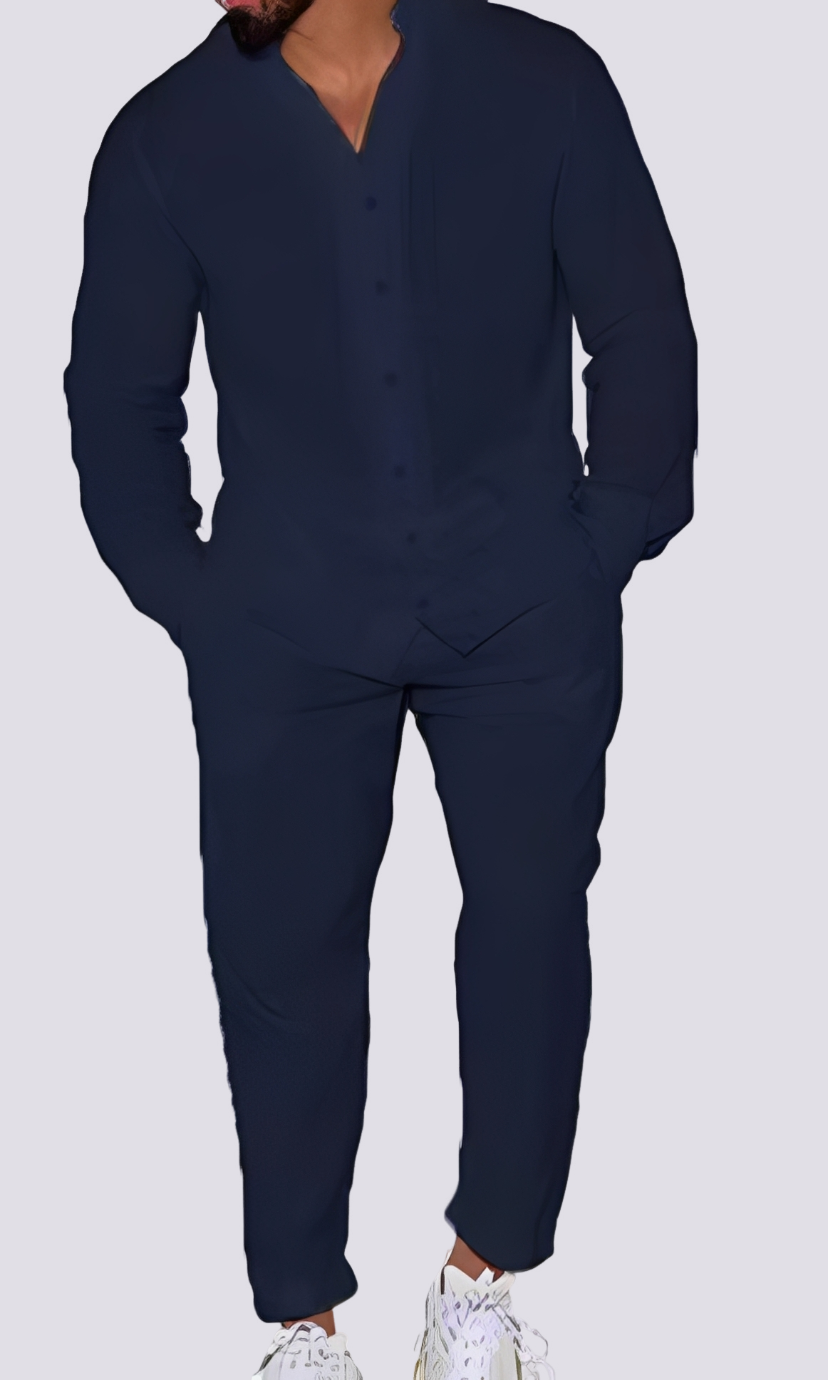 Bequemes Herren Lounge-Set 2-teilig Komfort
