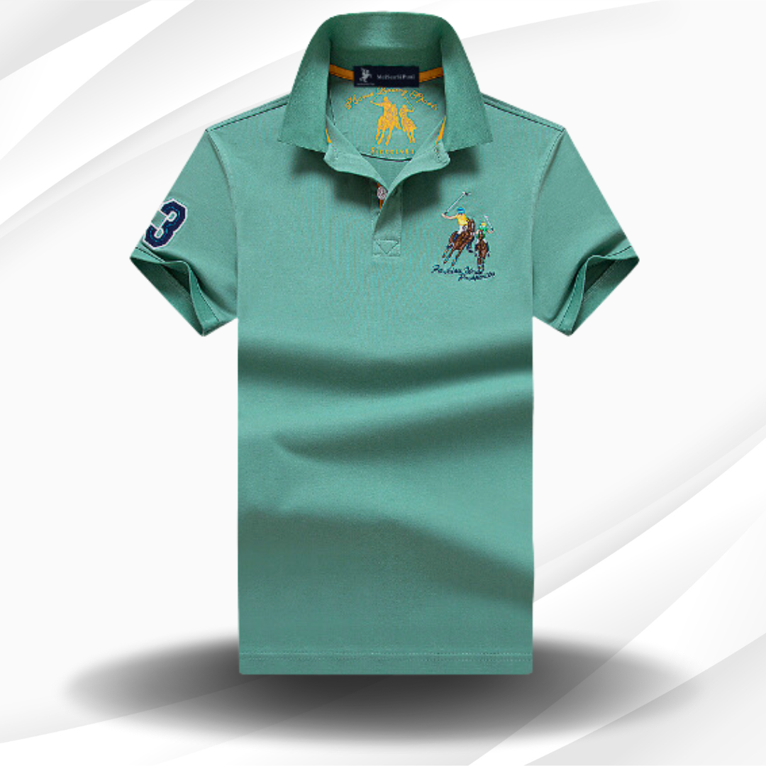 Herren Polo Shirt Sportlich Modern Slim Fit