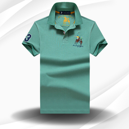 Herren Polo Shirt Sportlich Modern Slim Fit