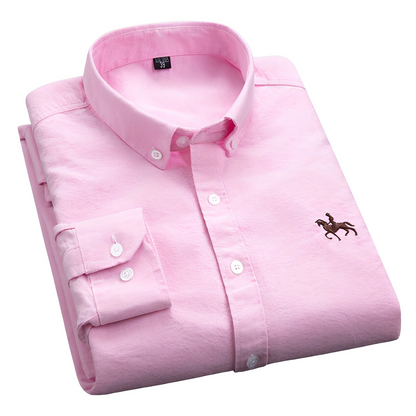 Herren Freizeithemd Knitterfrei Modern Leicht