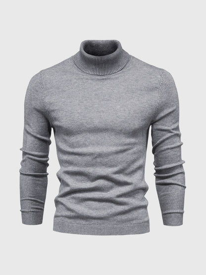 Herren Rollkragenpullover Waschbar Weich