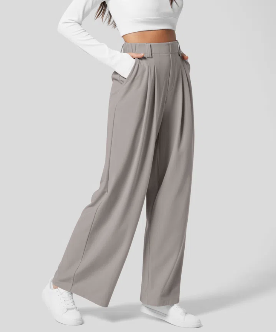 Maßgeschneiderte Hose mit Weiten Beinen Elegant