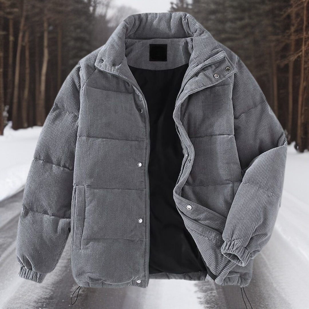 Winterwarme Kordjacke von Fibo