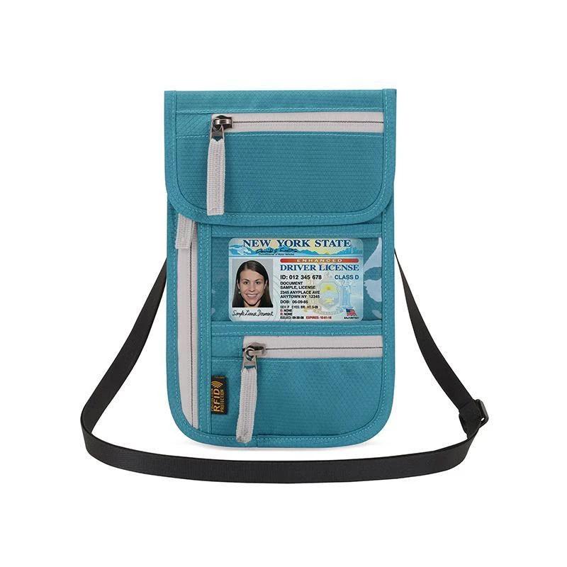 Reisebrieftasche RFID-Sicher mit Blockierungsfunktion