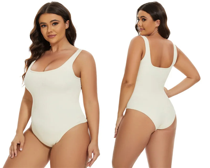 Shaper Jumpsuit Frauen Bauchkontrolle Stretch