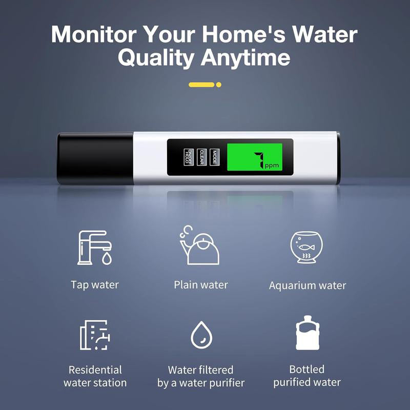 Wasser Tester 4 in 1 Digital TDS Messgerät Präzise
