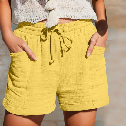 Bequeme Shorts Baumwolle Sommer