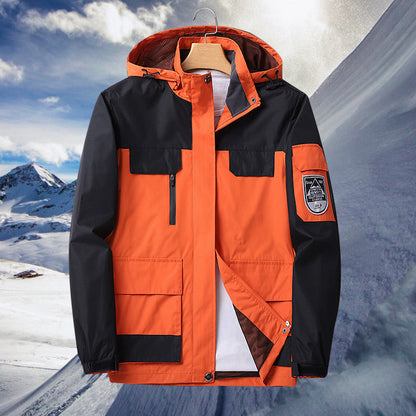 Wasserdichte Herren Regenjacke Outdoor