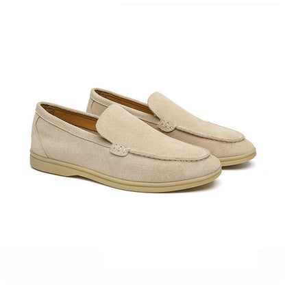 Herren Loafers Wildleder Italienischer Stil Schuhe - BerlinGlamour