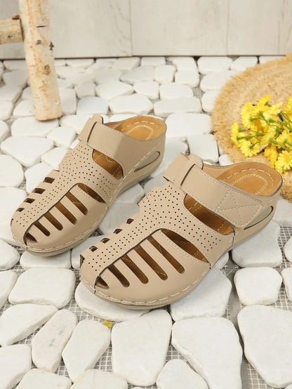Heidi Sandalen Stilvoll Wedge Absatz Damen