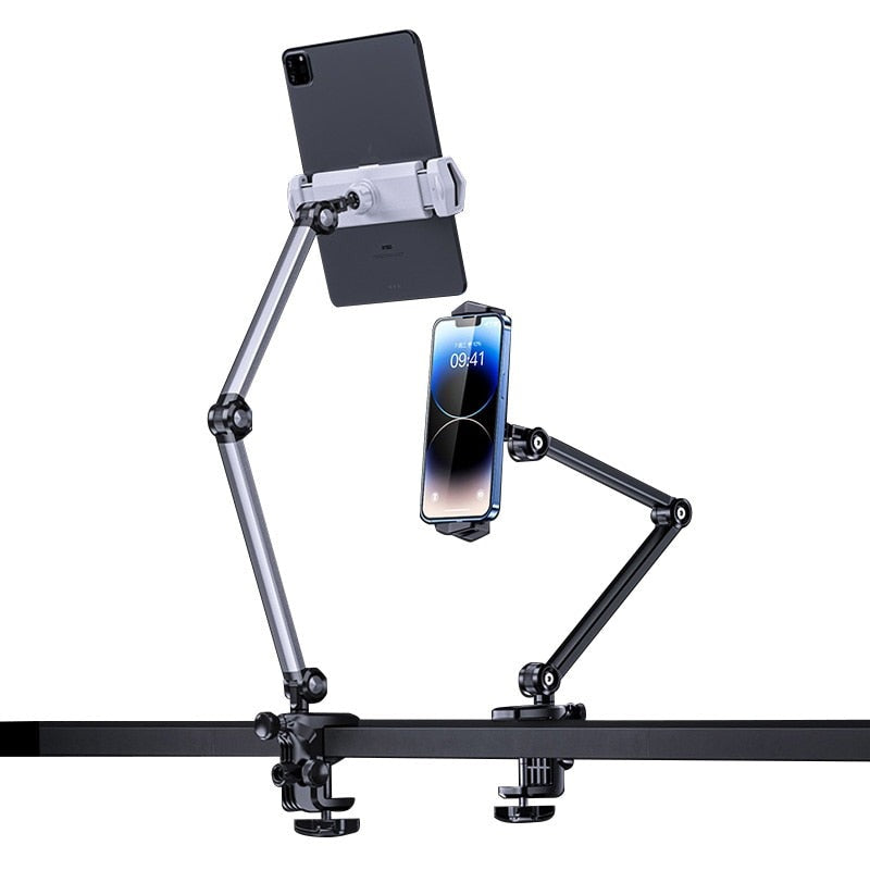 Tablet Halter Faltbar Verstellbar Metall für Smartphones