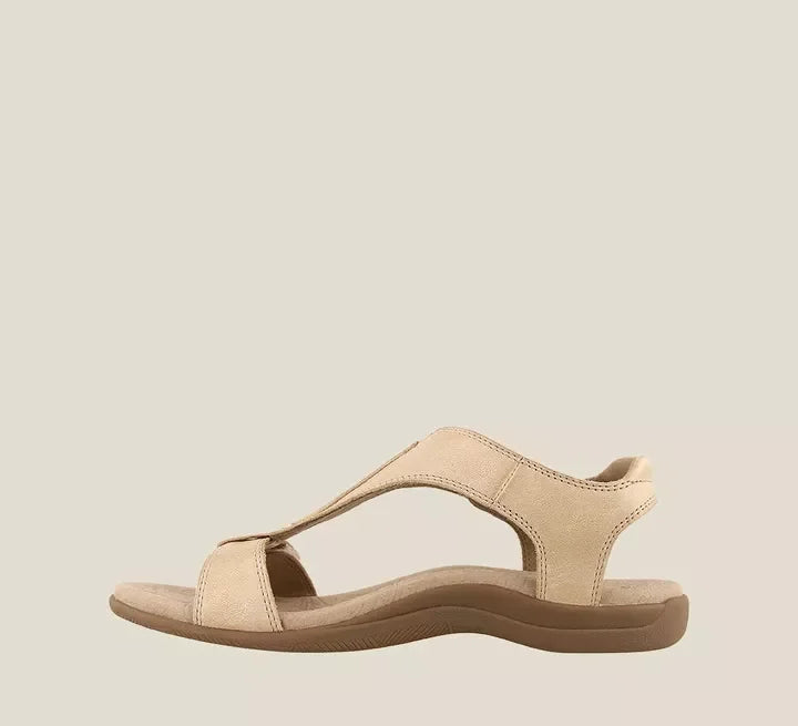 Orthopädische Sandalen Komfort Keilabsatz Damen