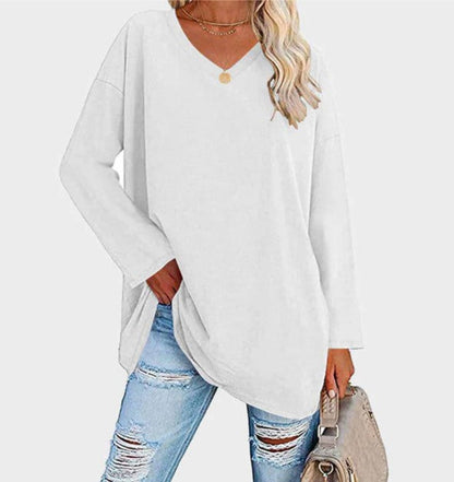 Eleganter Langarm Pullover für Damen