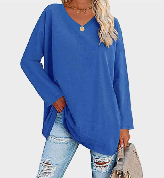 Eleganter Langarm Pullover für Damen