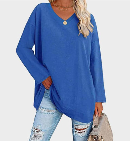 Eleganter Langarm Pullover für Damen