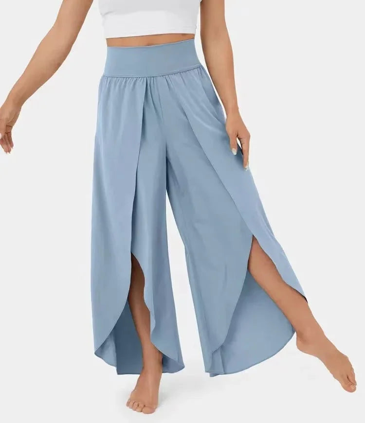 Yogahose Weite Bein Elastisch Damen