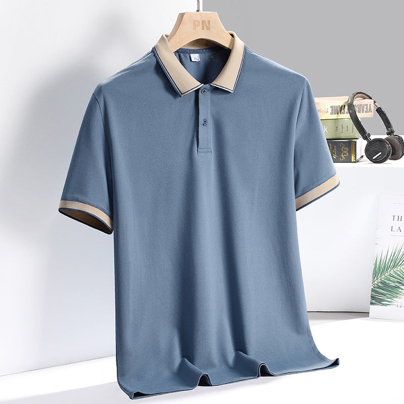 Herren Polo Shirt Elegantes Business Casual Modern