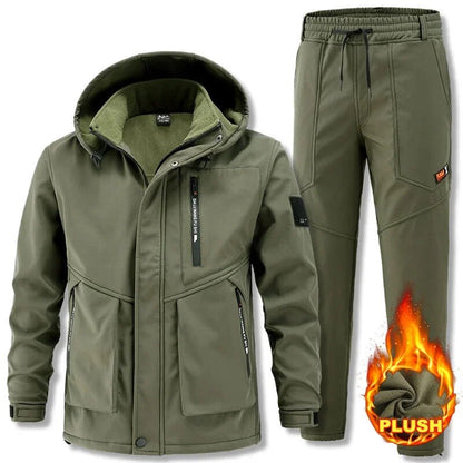 Herren Outdoor-Set Fleece Warm Funktionell