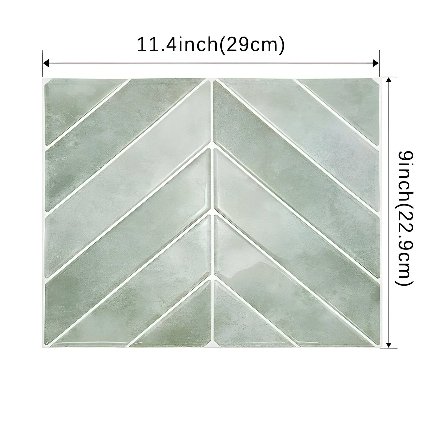 3D Wandfliesen Selbstklebend Modern Wasserfest