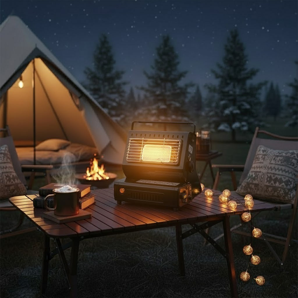 Camping Heizofen Dual-Funktion Warm Ausstattung - BerlinGlamour