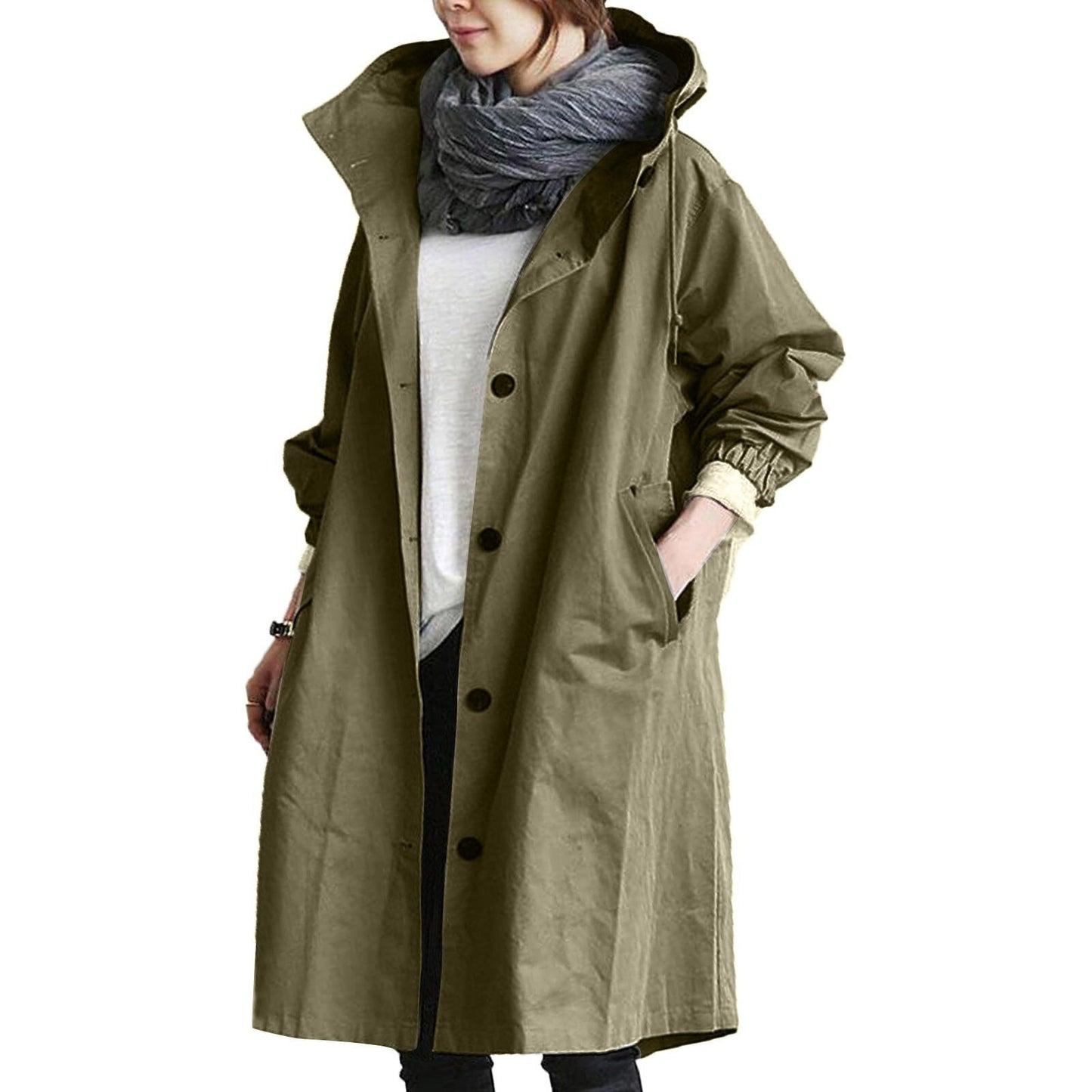 Wasserdichte Regenjacke Damen Modern - BerlinGlamour