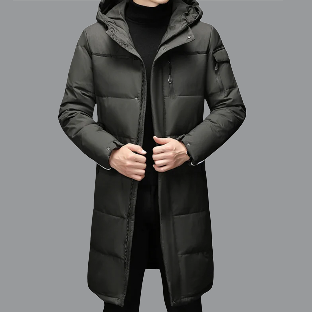 Herren Daunenmantel Warm Isolierend für Winter