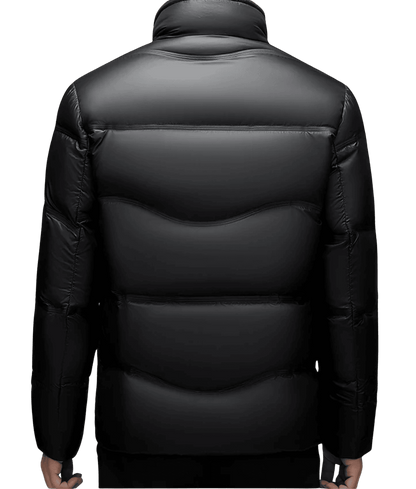 Herren Winterjacke Warm Daunenfüllung Wasserdicht