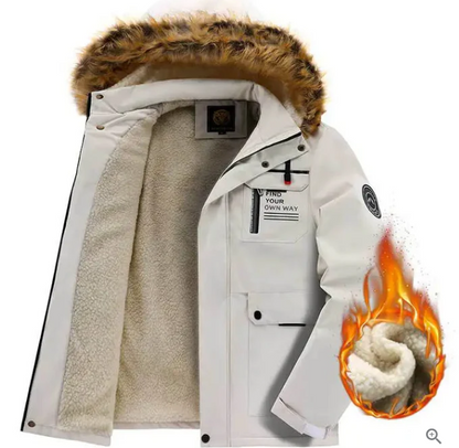 Wasserdichte Winterjacke Herren Warm Isoliert - BerlinGlamour