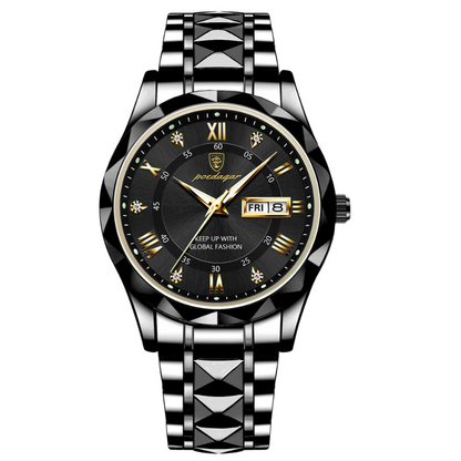 Herrenuhr Modern Edel Leder