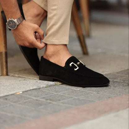 Herren Business Loafer Elegantes Leder Schuhe