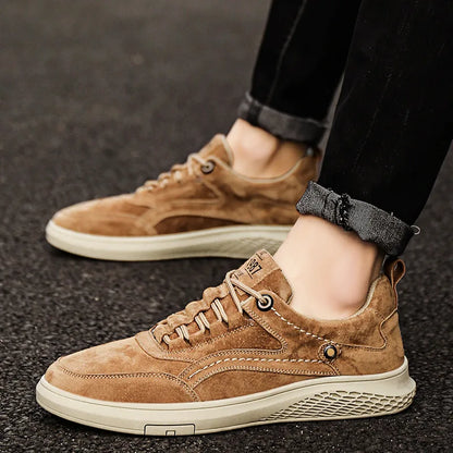 Herren Sneaker Sport Wildleder Schuhe