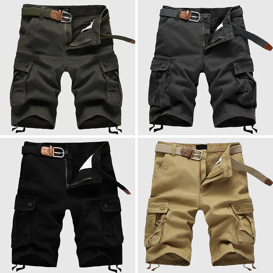 Bequeme Herren Cargo Shorts Baumwolle