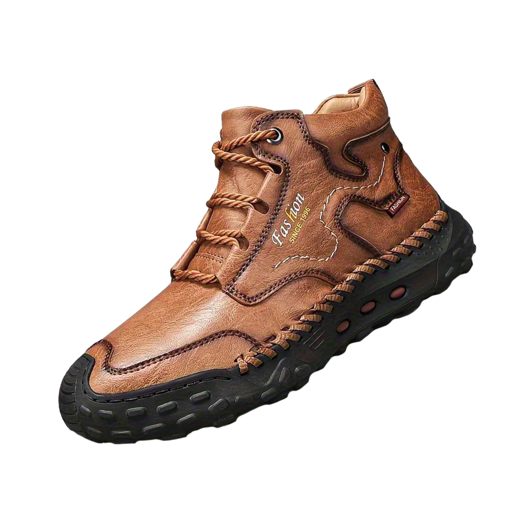 Herren Stiefel Orthopädisch Bequem Elegant