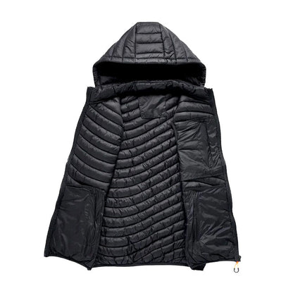 Herren Daunenweste Thermoisoliert Warm Winter