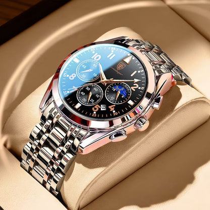 Herren Armbanduhr Edelstahl Elegantes Design - BerlinGlamour