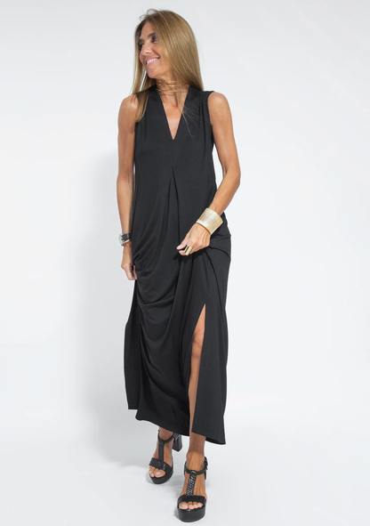 Elfleda - Langes Kleid inklusive Weste