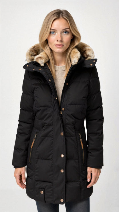 Warme Damen Pufferjacke Chantall - BerlinGlamour