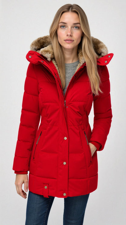 Warme Damen Pufferjacke Chantall