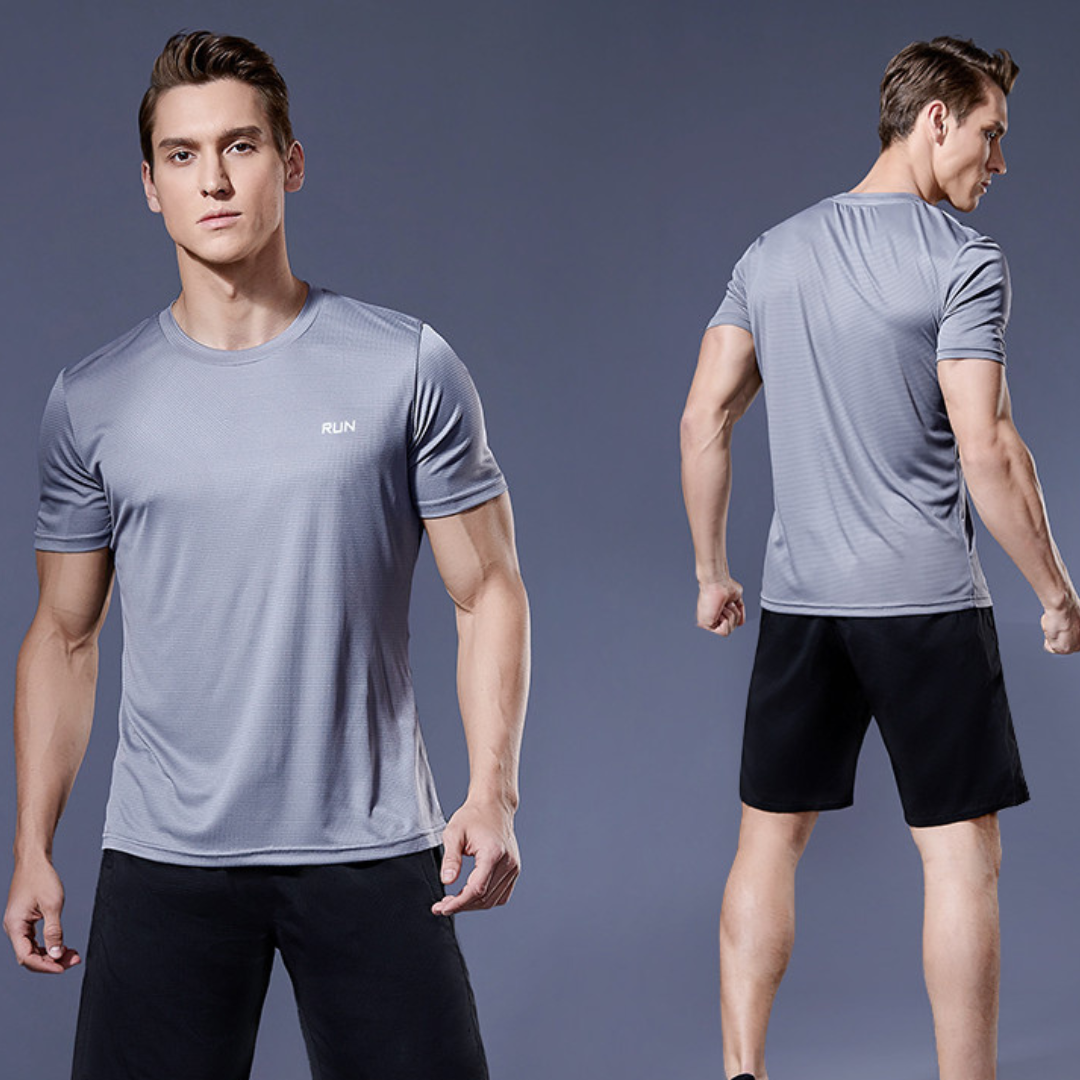 Männer Sportset Zweiteilig Shorts und T-Shirt Training - BerlinGlamour
