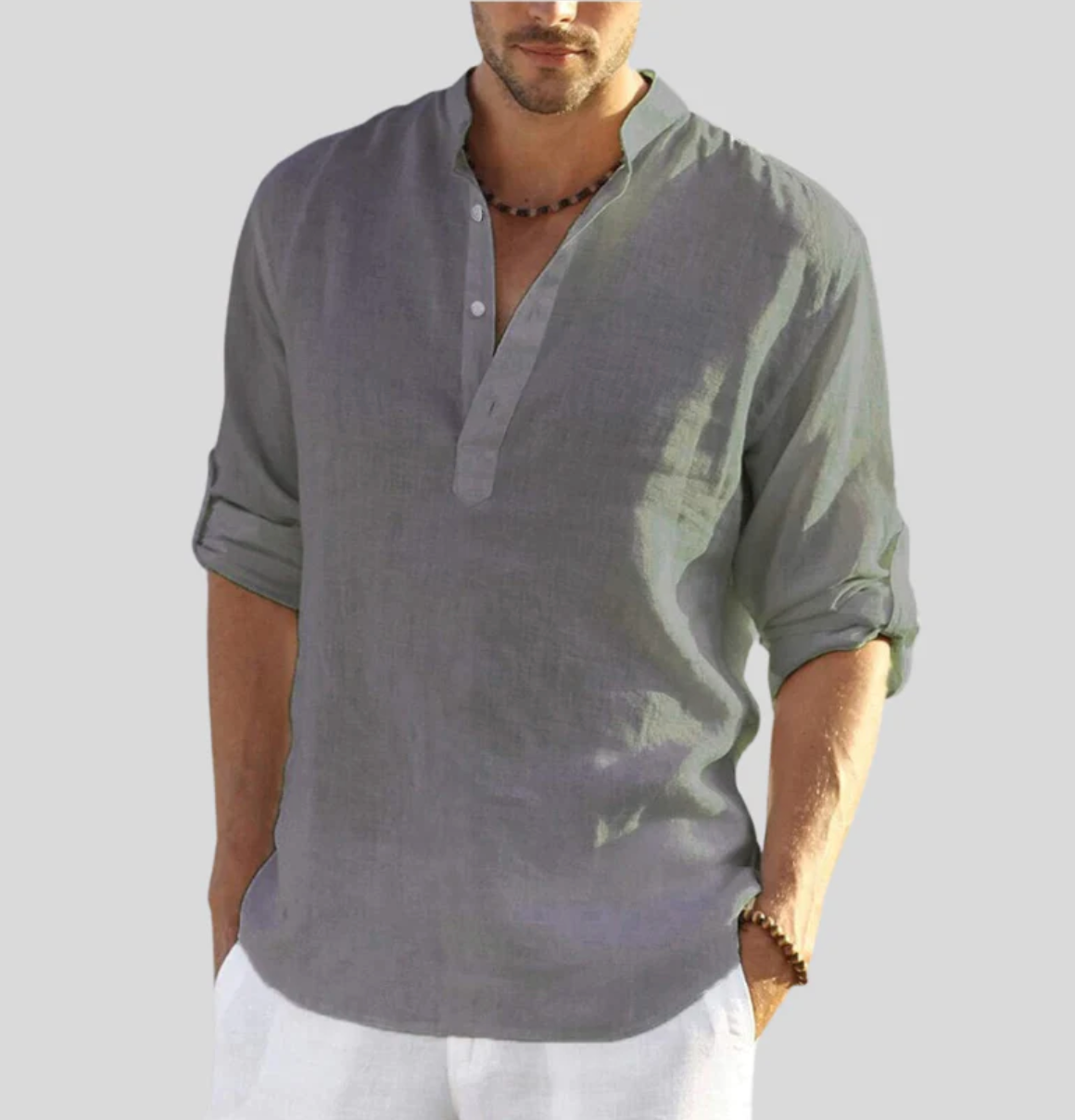 Herren Leinenhemd Adriano Sommer