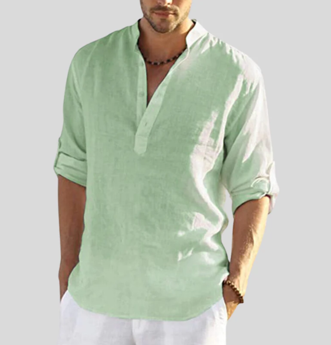 Herren Leinenhemd Adriano Sommer