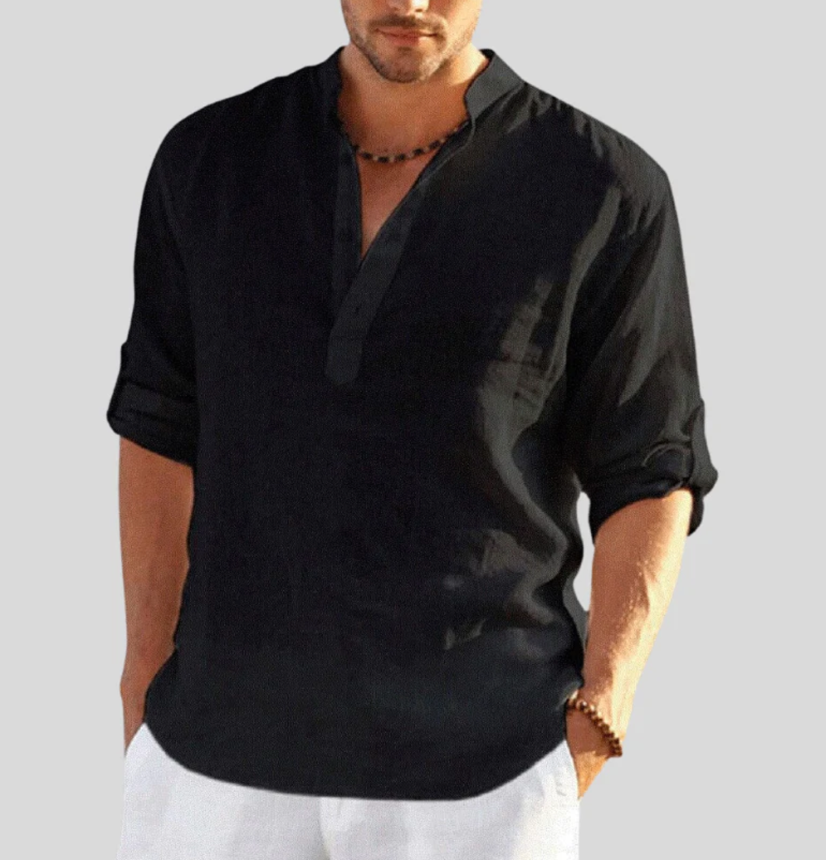 Herren Leinenhemd Adriano Sommer
