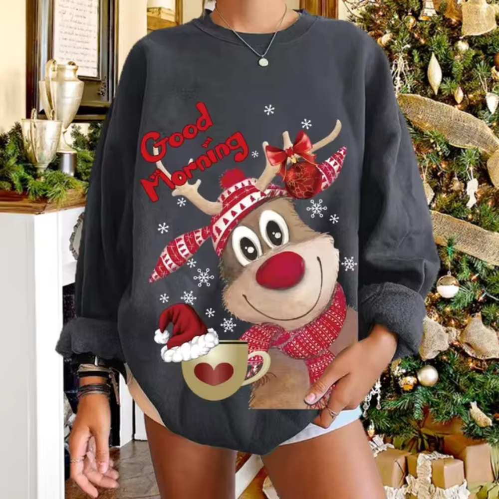 Weihnachtssweater Warm Gemütlich Herbst - BerlinGlamour