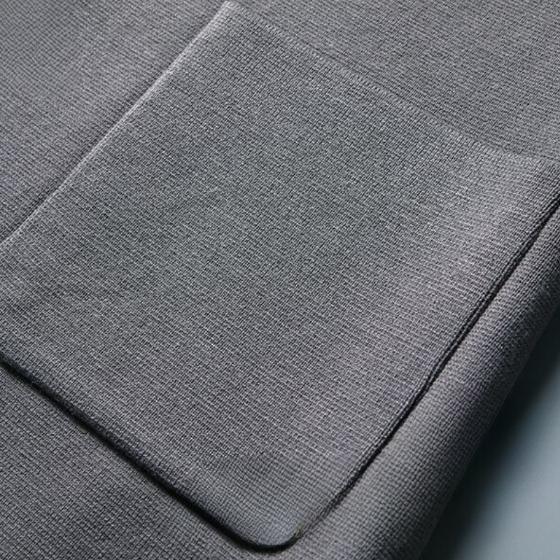 Herren Cardigan Baumwolle Langarm Reverskragen Modern