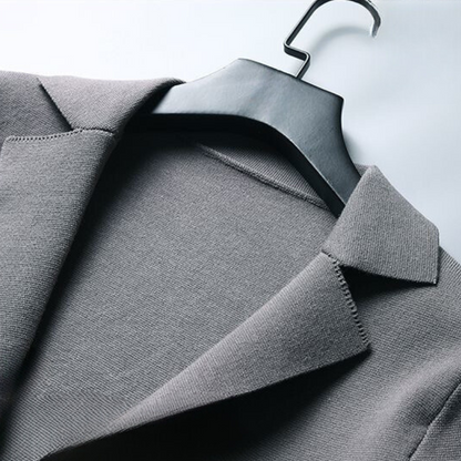 Herren Cardigan Baumwolle Langarm Reverskragen Modern