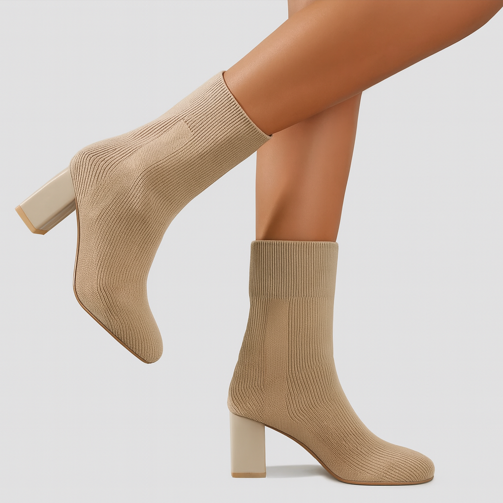 Braune Stiefeletten Frauen Schuhe Boots Mode - BerlinGlamour